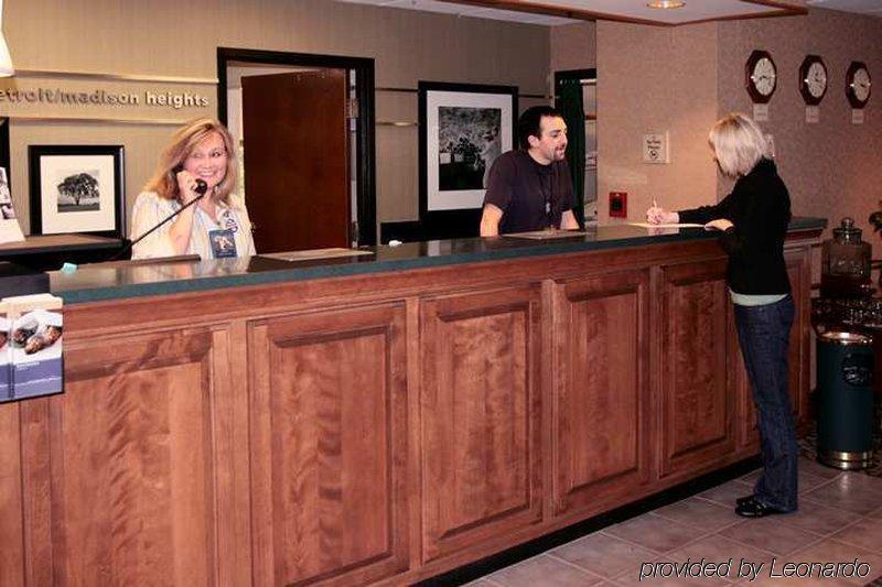 Hampton Inn Detroit Madison Heights South Troy Interior foto