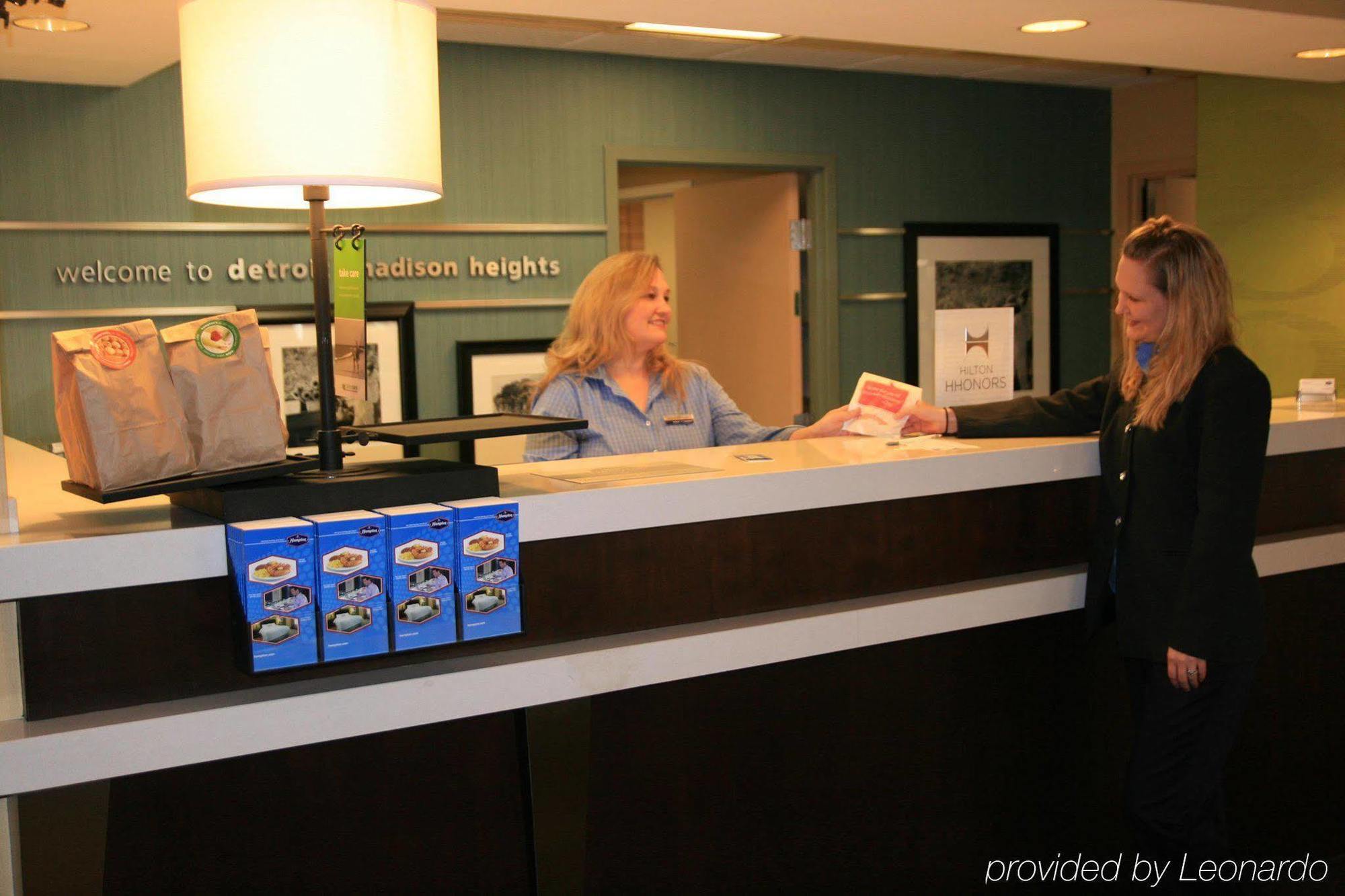 Hampton Inn Detroit Madison Heights South Troy Interior foto